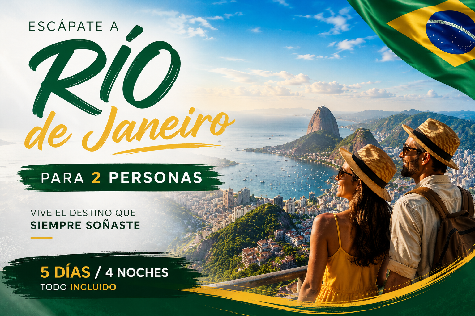 Gana  este paquete turistico a RÍO DE JANEIRO