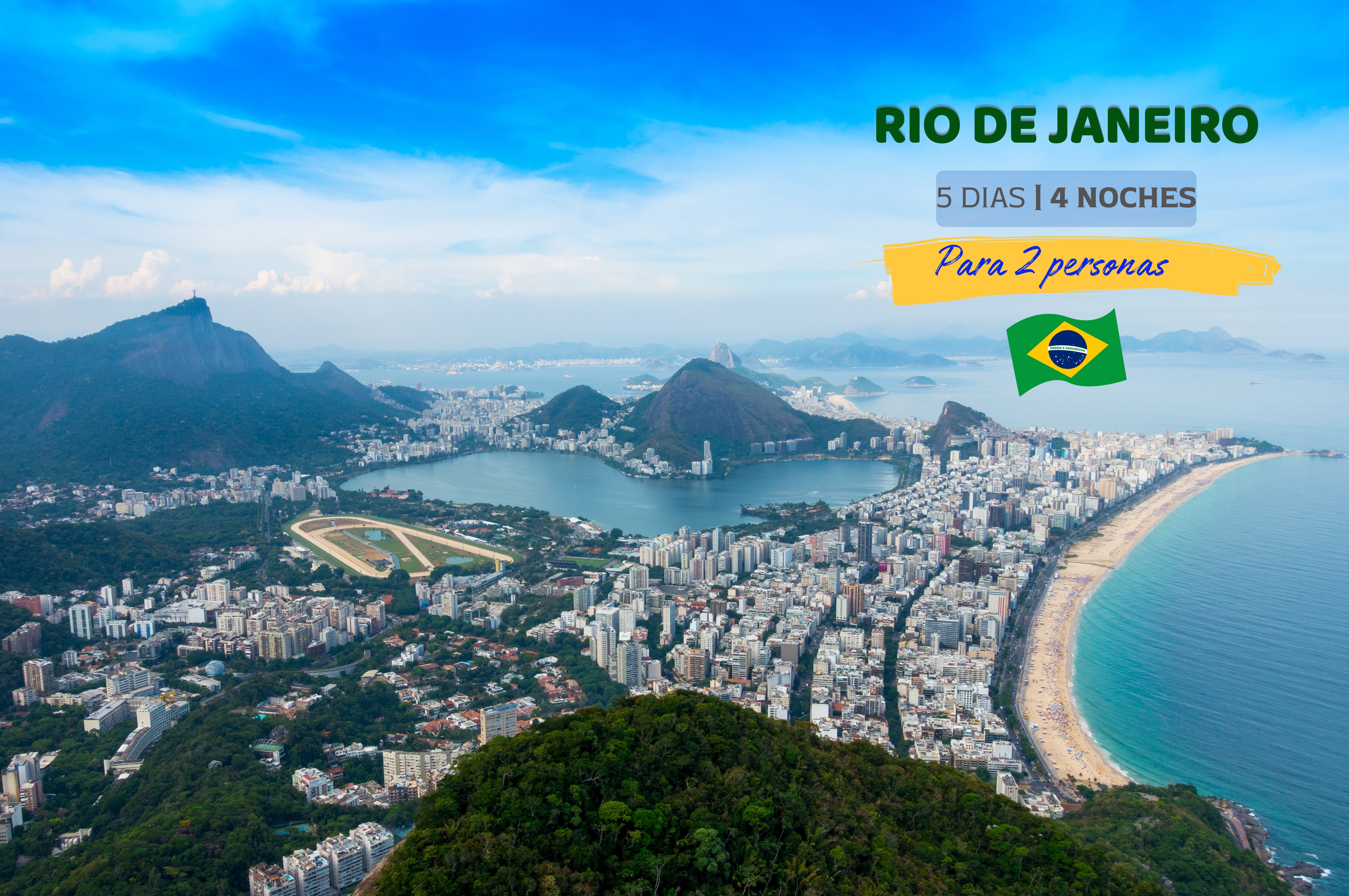 Gana un increíble paquete turístico a Río de Janeiro + US$ 1,000 en efectivo.