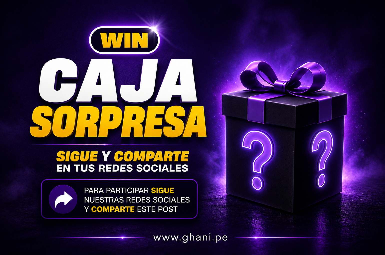 Gana una Caja Sorpresa  GRATIS