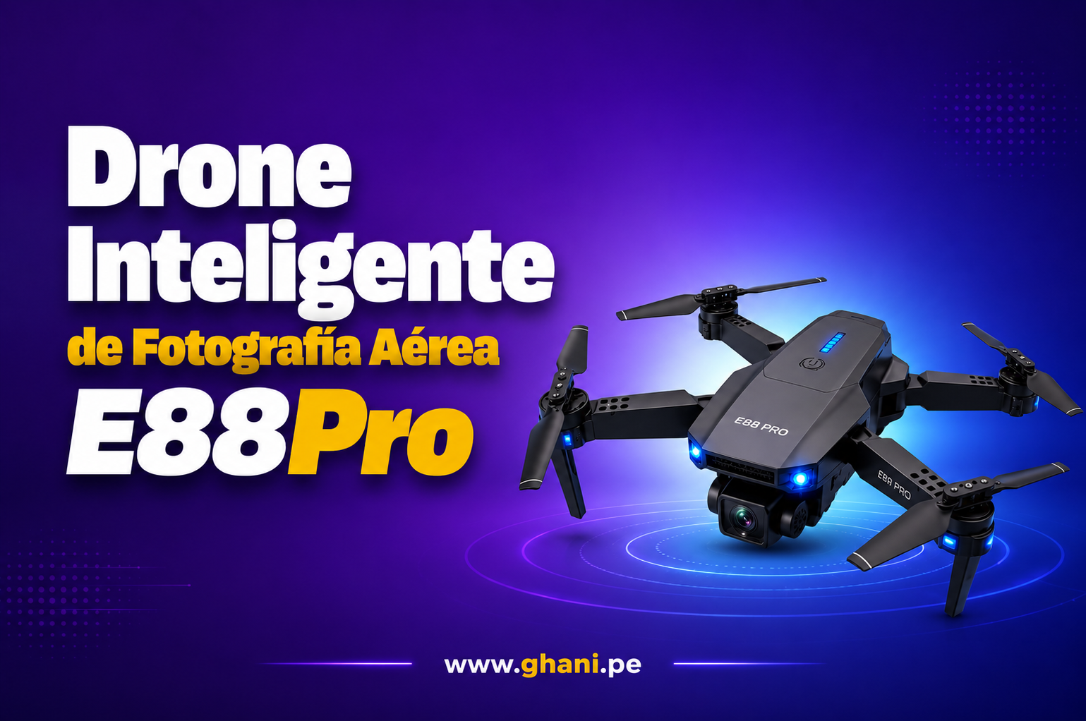 Gana GRATIS un Drone E88Pro