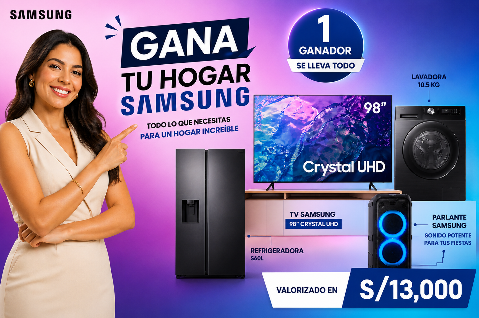 Gana tu Hogar Samsung
