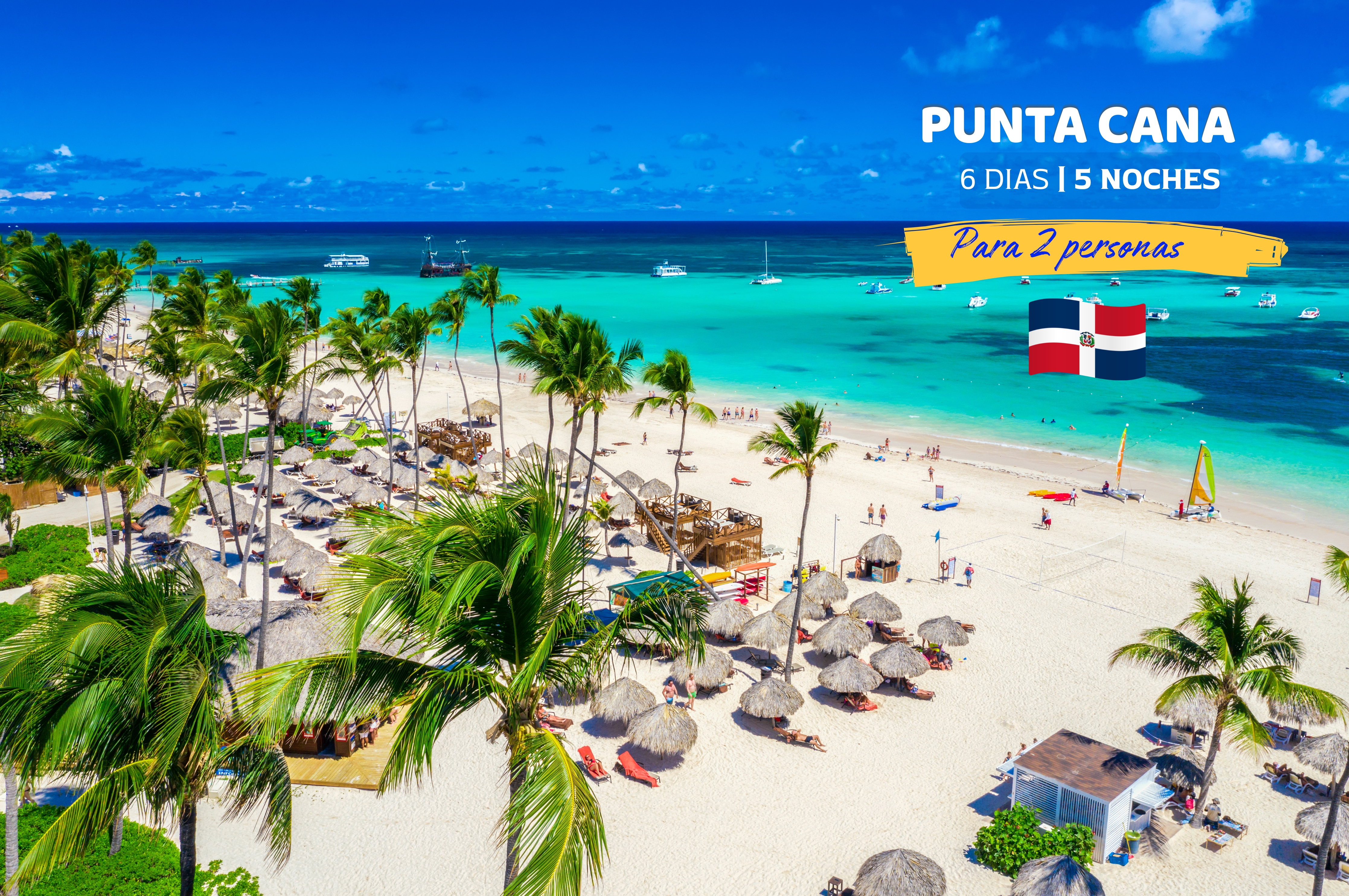 Gana un increíble paquete turístico a Punta Cana + US$ 1,000 en efectivo.